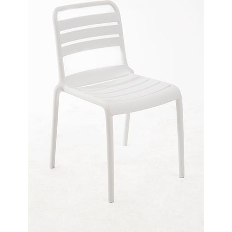 Sillas Jardín - Silla Belia - Blanco (1/5)