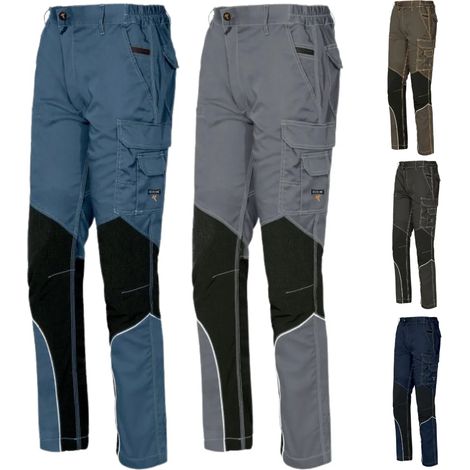 Pantaloni da Lavoro Issa Line Stretch Extreme Azzurro XL