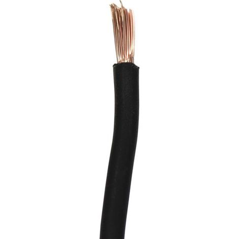 COFAN rollo cable h07v-k 1x1,5mm2 negro (100m) , Rollo de cable eléctrico H07V-K de 100 metros, disponible en color negro, con secciones desde 1,5 mm2 hasta 6 mm2. (1/4)