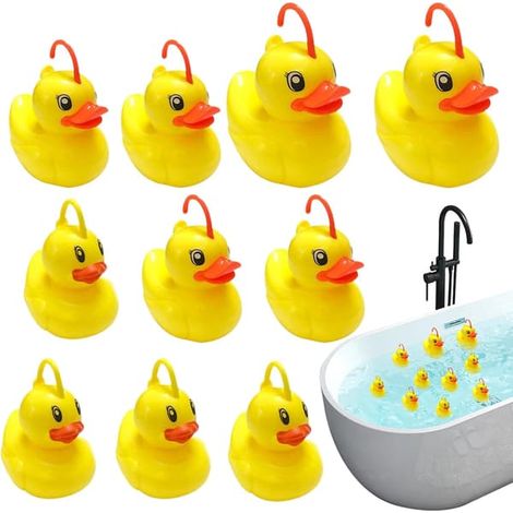 Pêche aux canards dans l'étang Jeux de pêche pour bébés Jeux d'eau amusants en extérieur avec des canards : étang, plage, lac, piscine, jardin (1/3)