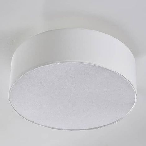 [GEBRAUCHT] B-Ware Lindby Deckenlampe Sebatin Wohnzimmerleuchte Deckenlampe Stoffleuchte E27 Led
