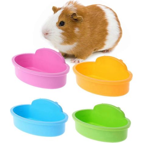 Mangeoire pour reptiles, abreuvoir, récipient pour nourriture vivante pour cochons d'Inde et oiseaux (1/4)