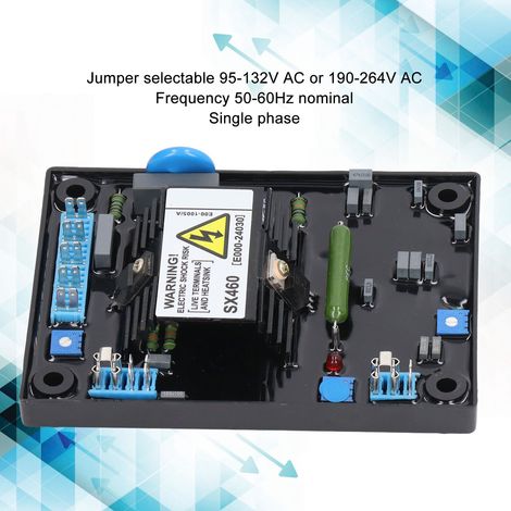 Automatische Spannungsreglerplatine SX460 für Stamford 95-132V 190-264VAC, maximal 90VDC bis 207VAC mit wählbarem Jumper (1/5)