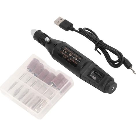 Stylo De Gravure Rechargeable USB, Mini Machine-Outil De Gravure Stylo De Gravure électrique pour Ponçage, Polissage, Bricolage (1/5)