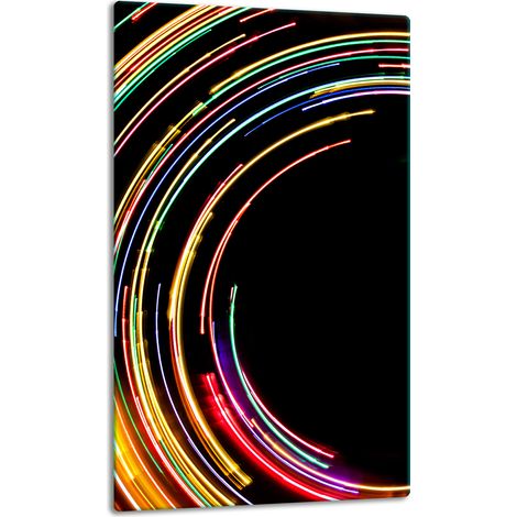 TABLERO DE MESA DE PANEL DE CRISTAL 30x52 ABSTRACTO (1/5)