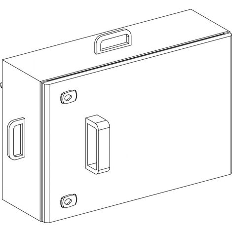 CANALIS 250A, boîtier de dérivation métallique de 630 mm de large, IP55, pour la distribution de moyenne puissance (1/3)