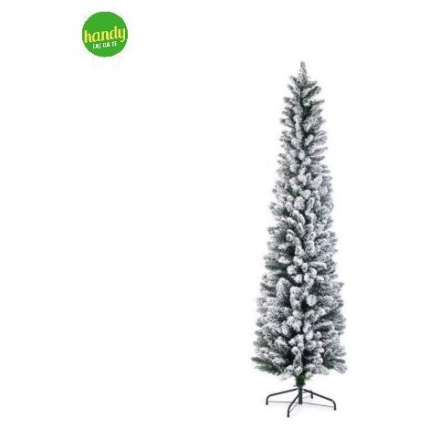 Albero Slim Sillian Innevato Bizzotto h 240 592 Rami (1/3)