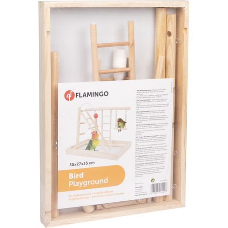 Aire de jeux pour oiseaux. - Flamingo