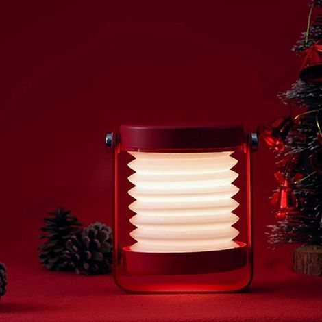 Lampe de bureau LED USB rechargeable par USB avec commandes tactiles pour la lecture, éclairage nocturne réglable (1/4)