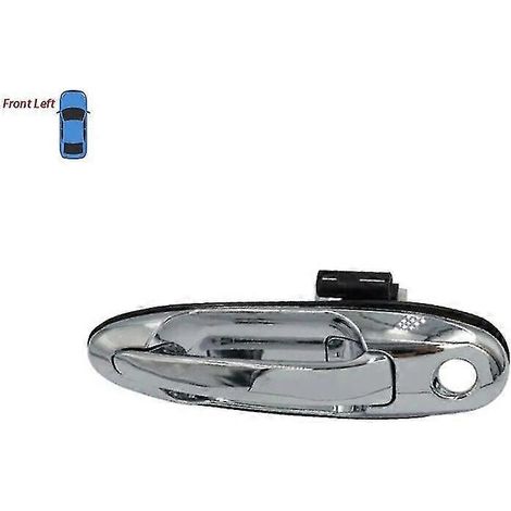 Türgriff außen, silber, vorne links, für Lexus LX470, Toyota Land Cruiser LC100 (1998–2007) und Tundra (2004–2006) (1/5)