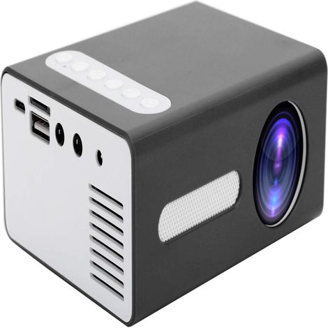 Filiyano – projecteur portable sans fil – Mini projecteur portable sans fil (noir UE), compatible avec les projecteurs domestiques (1/5)