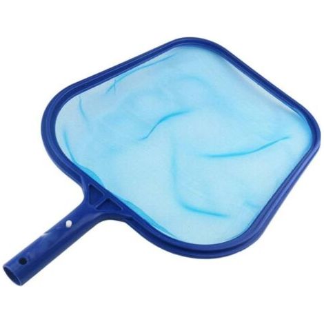 Fournitures de nettoyage de piscine/Râteau à feuilles professionnel robuste pour piscine, filet à mailles fines/Filet séparateur de feuilles pour piscine (bleu) (1/5)