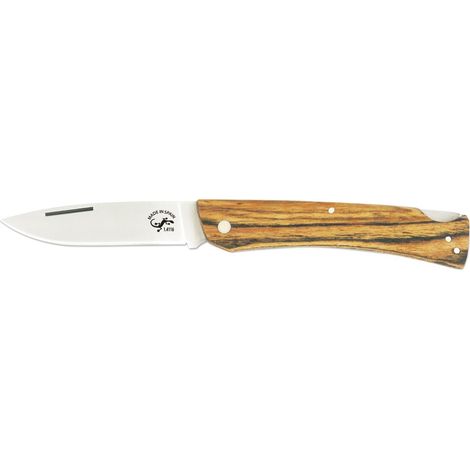 Messer Salamandra 180051, Spundlochgriff, 7,5 cm Klinge mit 2,8 mm Stärke, mango 10 cm, 65 Gramm