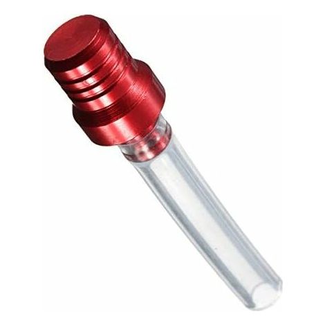 Réservoir D'Essence Anti-Inversion De Gazole De Carburant Soupape D'Aération Tuyau De Reniflard VTT Dirt Bike Pit - Rouge (1/5)