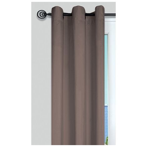 Stoff Nelson Rideau Isolationsfleece 135x240cm Anthrazit - Stoff