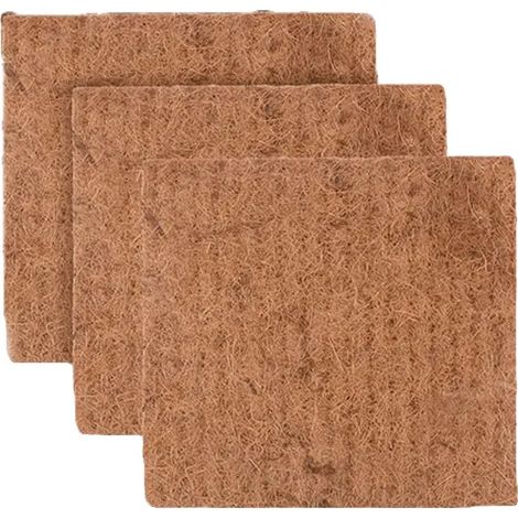 Tapis de Nidification, Fibre de Coco Écologique, Réutilisable et Durable, 3pcs (1/2)