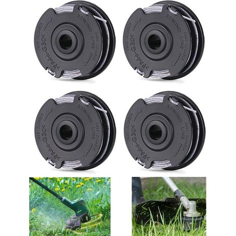 Rasenmäher – 4er-Pack – Kabeltrommeln – Geeignet für Kabeltrommeln – 6 Meter Länge pro Trommel, 1,50 mm Durchmesser – Geeignet für Art. 24, 27, 30 und Art. 30 (1/5)