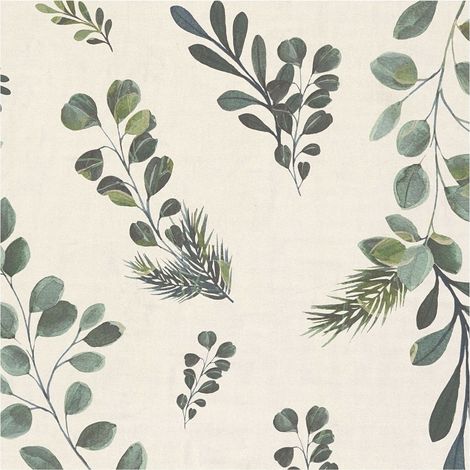 Nature wallpaper wall Profhome 782211 hot embossed non-woven wallpaper smooth with floral ornaments matt grey olive green black green 5,33 m2 (1/5)