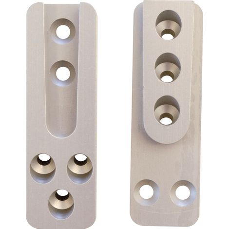 Pitzl Holzverbinder für Holzkonstruktionen HVP 25x80x12mm Aluminium eloxiert