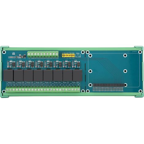 Relaismodul für Raspberry Pi 4b/3b, 8-Kanal 5V Erweiterungsplatine, SPS-Steuerung (1/5)