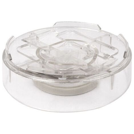 8 Pacs Transparent Lit Rehausseurs/Bed Riser/Rehausseurs de Meuble/Pieds de Meubles, Permettent à Raccorder Librement pour Ajouter la Hauteur Vous Voulez （ Rond）