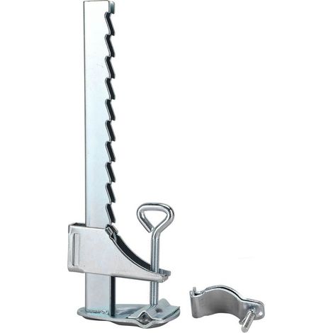 Supports de parasol en aluminium pour fixation sur balcon, table, banc ou garde-corps - Compatible avec tubes de 25 à 32 mm (1/5)