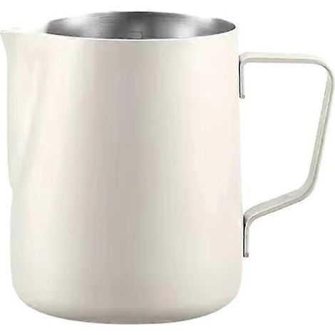 600 ml Milchaufschäumkännchen aus Edelstahl, ideal für Milch, Sahne, Wasser und Fruchtsäfte. (1/5)