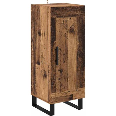 Maison Exclusive - Credenza Legno vecchio 34,5 x 34 x 90 cm