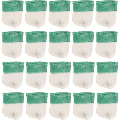 20 pièces mèches à gaz en rayonne forme U universelles pour lanternes propane, idéales pour camping et activités extérieures, couleur vert naturel. (1/5)