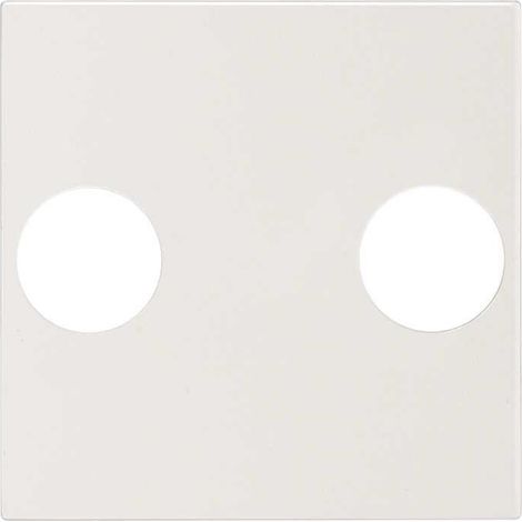 SIMON 270  Tapa para toma R-TV + SAT blanco 20000053-090 (1/2)