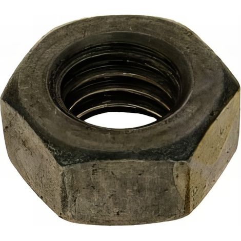 10 écrous hexagonaux DIN934 acier brut 12.9 - D30 mm