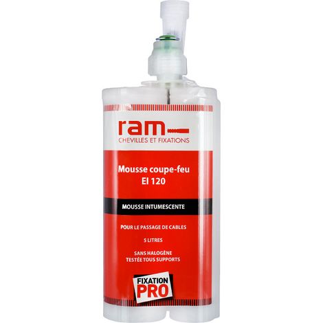 Mousse intumescente COUPE-FEU 2H (EI120) 5 Litres - Ram