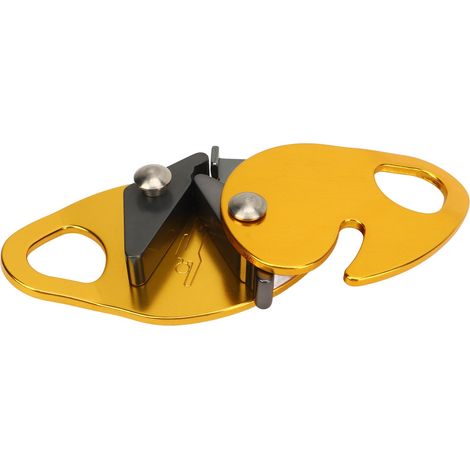 Kletterseilklemme aus Aluminiumlegierung, Sicherheitswerkzeug für Klettern und Bergsteigen, selbstsichernde Seilsicherung (1/5)