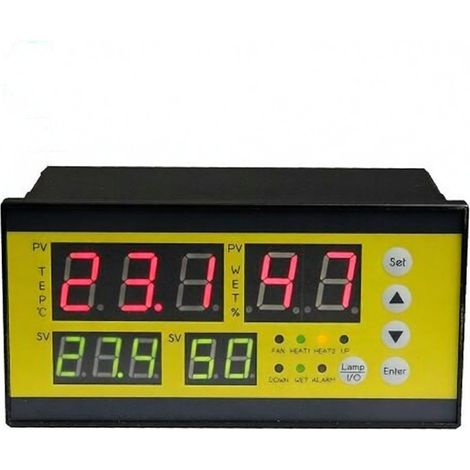 Contrôleur automatique multifonctionnel ZL-7918A, contrôleur automatique de température et d'humidité pour incubateur XM-18 (1/4)