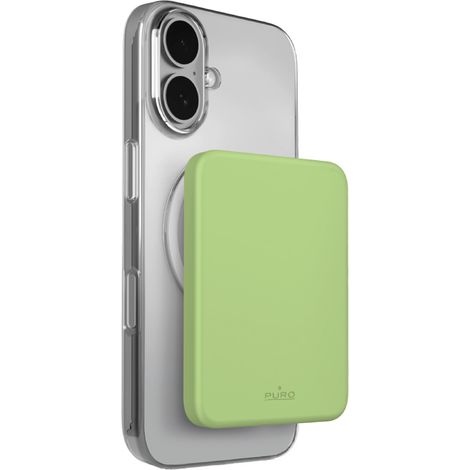 Batería externa magnética USB-C MagSafe ultradelgada de 4200 mAh - Verde