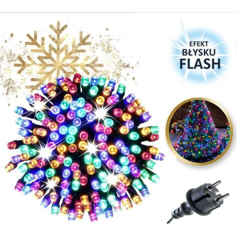 Lampada con 500 LED MULTICOLORE, LAMPADA BIANCA FLASH31MULTI