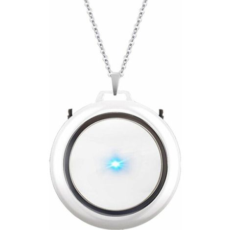 Purificateur d'air portable à ions négatifs à col suspendu (blanc) (1/5)