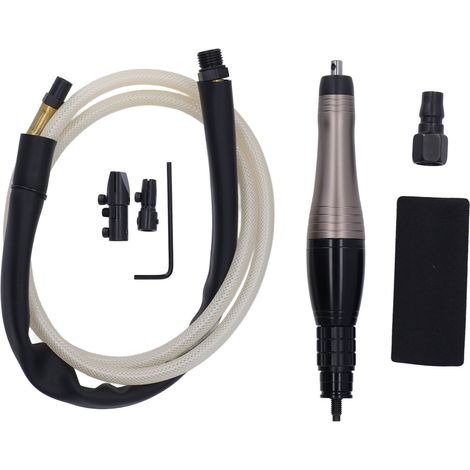 Mini meuleuse pneumatique type stylo, mandrin 3mm, lime ultrasonique micro pour métal et pierre, outil rotatif précis. (1/5)
