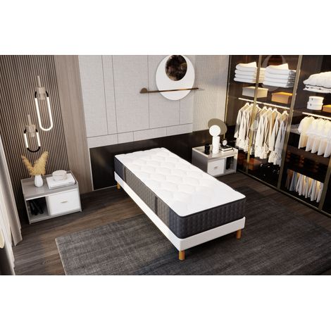 COSMOS Ensemble Matelas 90x190 Hauteur 26cm (1/5)