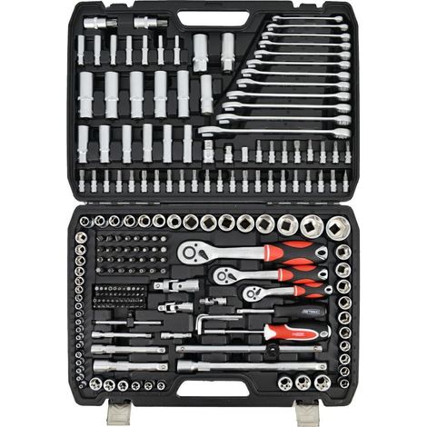 JUEGO DE LLAVES AWTOOLS 216 piezas 123814 LÍNEA NEGRA (1/5)