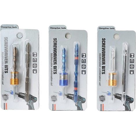 Tournevis Phillips dur, longueur 10 cm, pratique, 1/4" PH2, jeu double magnétique avec tournevis électrique M89B (1/5)