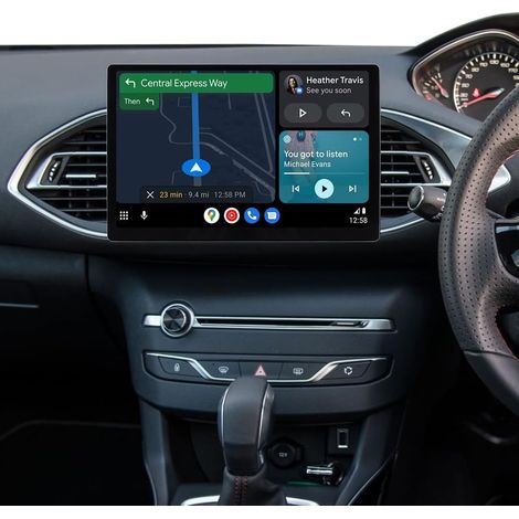 Autoradio Android 13,1” pour 308 T9 2013-2021 – Écran QLED 2K, CarPlay et Android Auto sans fil, Bluetooth 5.0, 4G+WiFi, DSP, GPS, Navigateur Multimédia Auto (1/5)