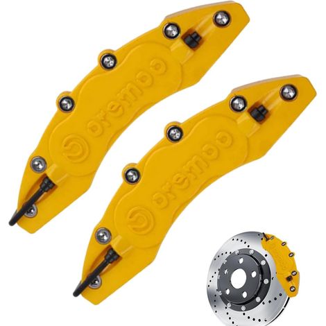 Housses de freins universelles pour voiture, décoration et remplacement de pièces  Housses de freins à disque, housses de moyeux de freins, accessoires auto