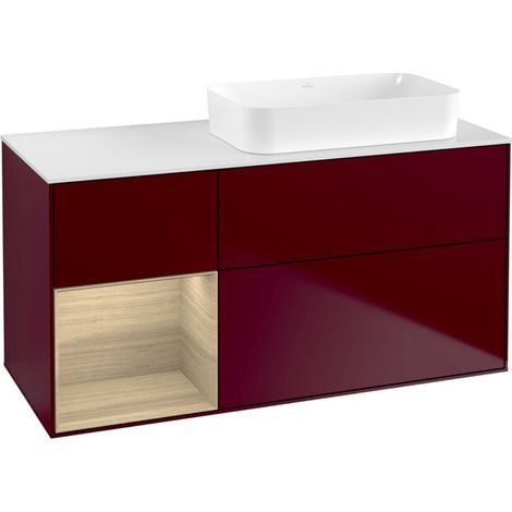 Villeroy & Boch G681PCHB Armoire de lavabo Finion G68 (1/2)