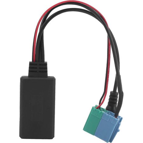 59,1 Zoll Bluetooth 5.0 AUX-Kabel-Audioadapter mit Mikrofon, passend für 8- und 6-polige Stereo-Anschlüsse