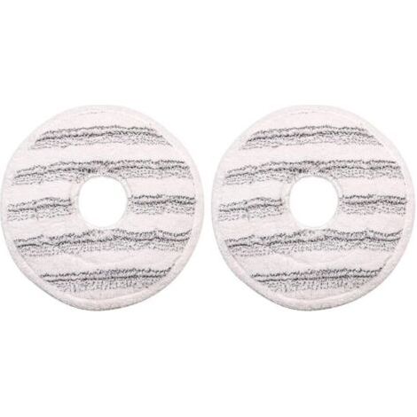 Lot de 2 têtes de vadrouille de Rechange pour Spin and Clean Mop Recharge de vadrouille en Microfibre Lavable pour Le Nettoyage des sols (1/4)