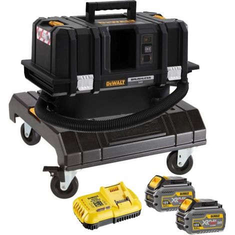 Dewalt DCV586MT2 Cordless XR FLexvolt M-Class Wet Dry Vac + Tstak Carrier + Kit (1/5)