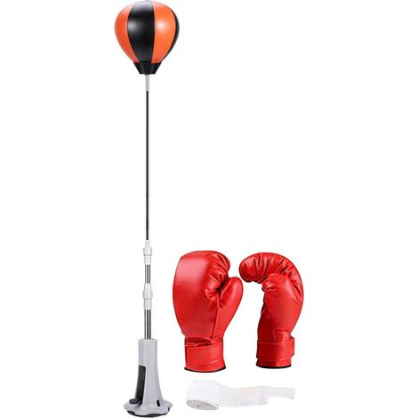 Sacco da boxe ad alta velocità con ventosa e dispositivo di riflessologia. (1/5)