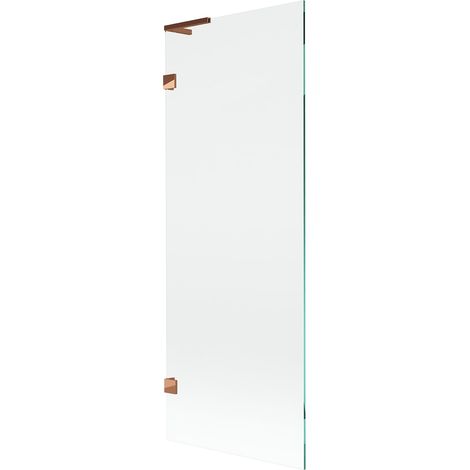 Mexen Lunar L mampara de baño de 1 hoja 70 x 150 cm, transparente, oro rosa - 897L-070-000-60-00 (1/5)