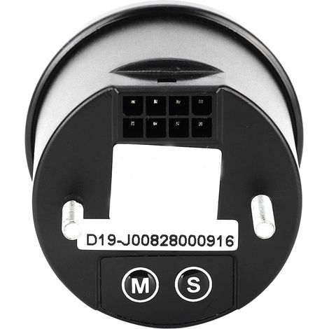 Combiné indicateur de batterie/minuterie moteur pour chariot élévateur/voiturette de golf (batterie intégrée) (1/5)